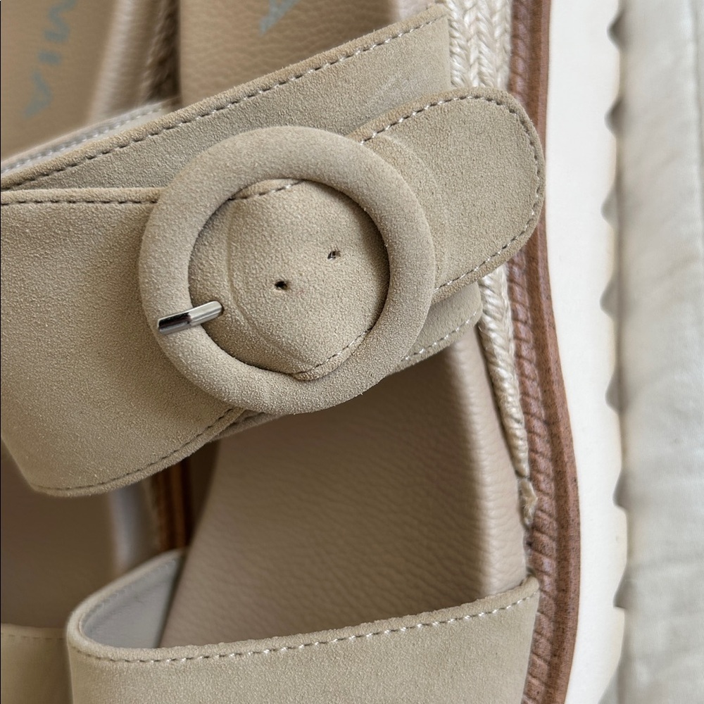 MIA Women's Beige Buckle Slide Sandals
Worn once - Picture 2 of 5